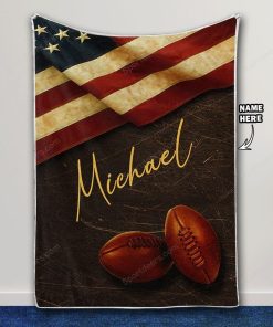 FOOTBALL - AMERICAN FLAG