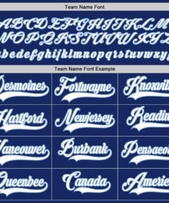 Custom Royal White-Light Blue Hockey Jersey Suit for daily life, Fabric: 95% polyester and 5% spandex, Regular fit, Stitch Color: automatically matched based on patterns